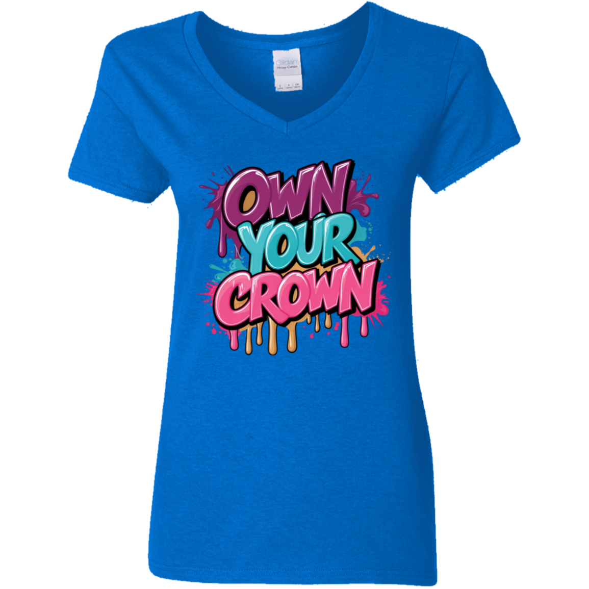 Own Your Crown Women's V-Neck T-Shirt