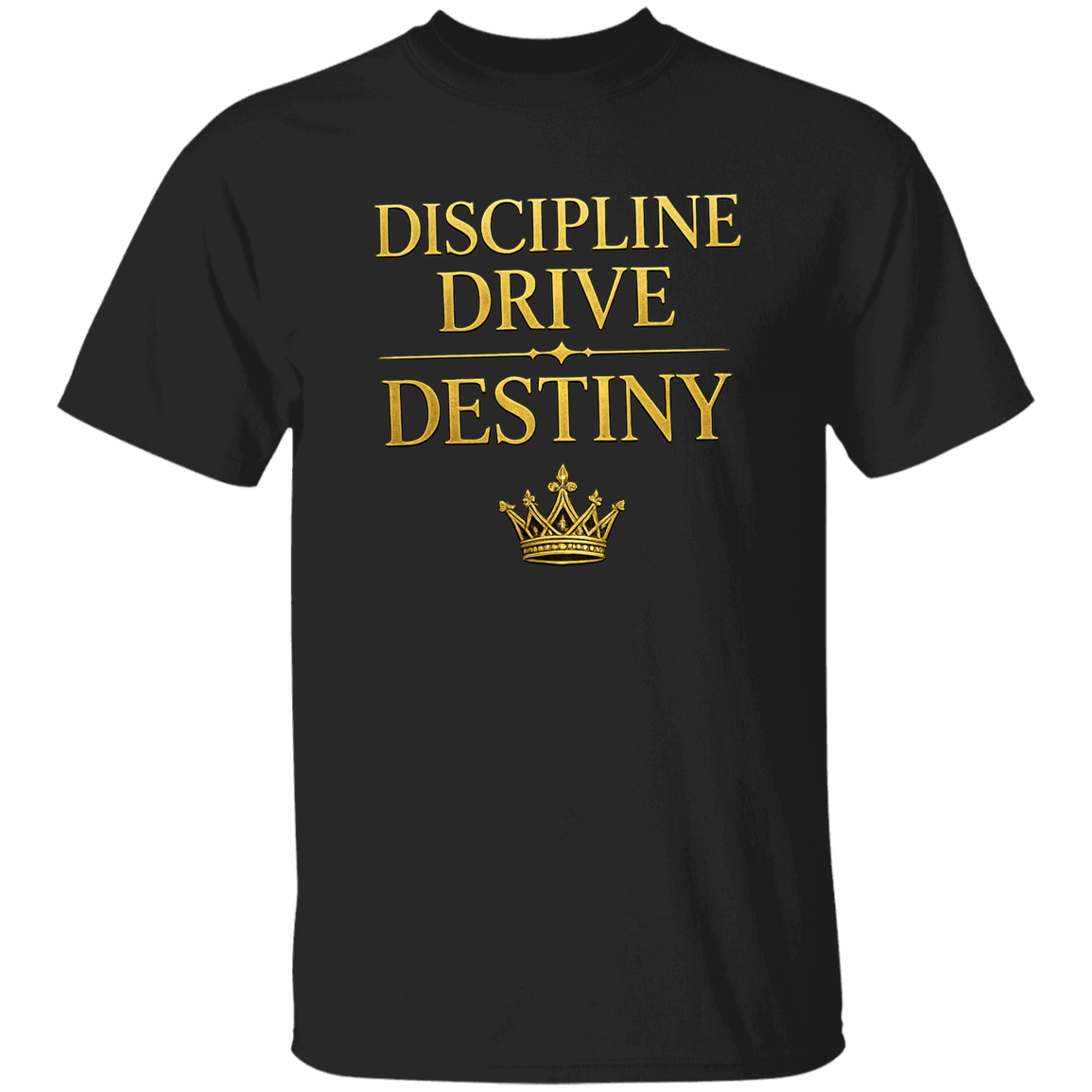 Discipline, Drive, Destiny Men's Heavyweight Graphic Tee