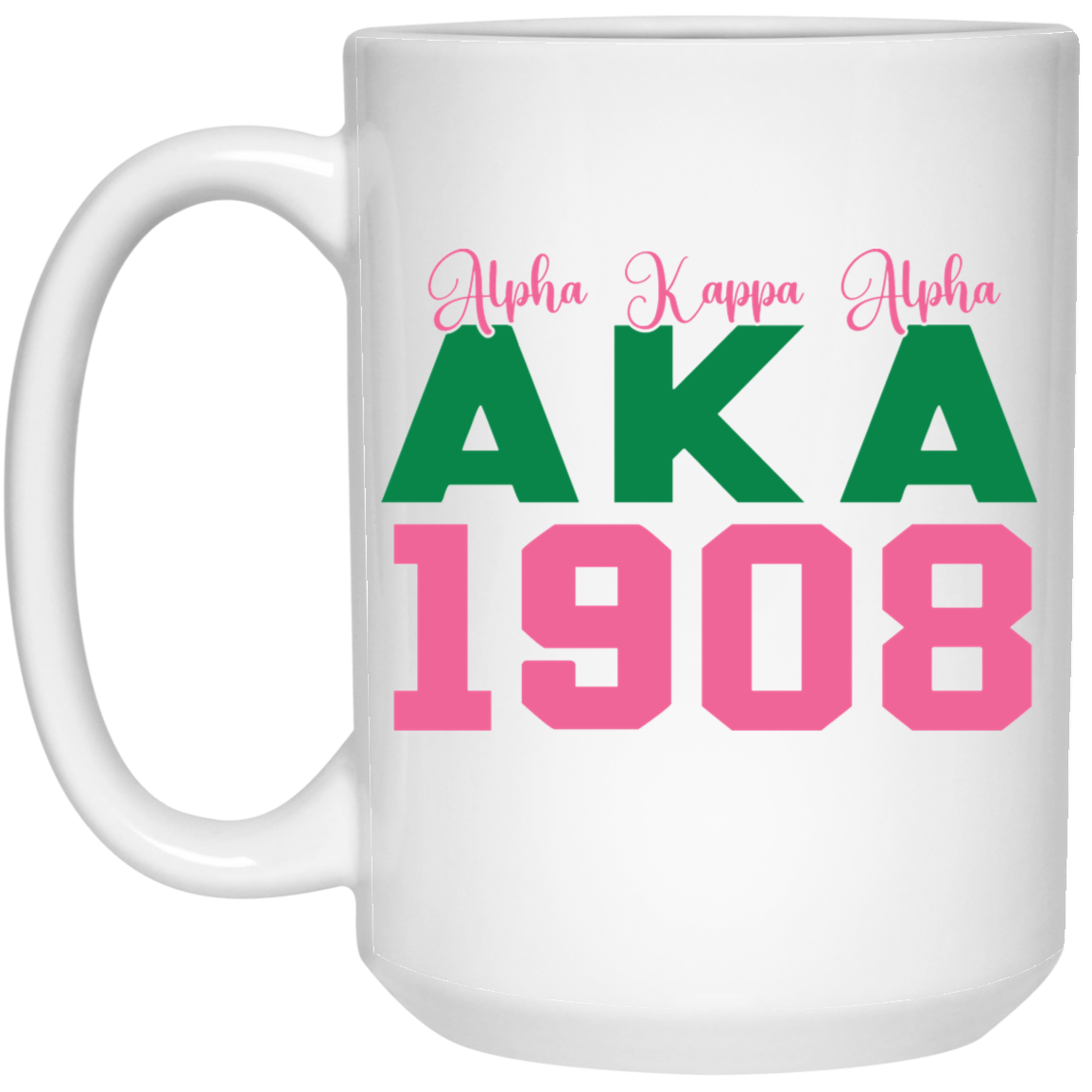 AKA 1908 15oz White Mug