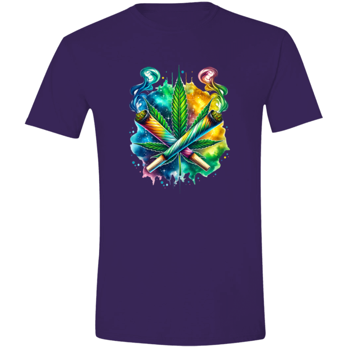 Colorful Bud Men's Softstyle Tee