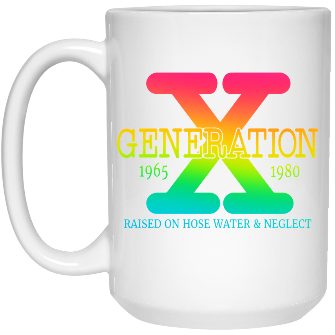 Generation X 15oz White Mug