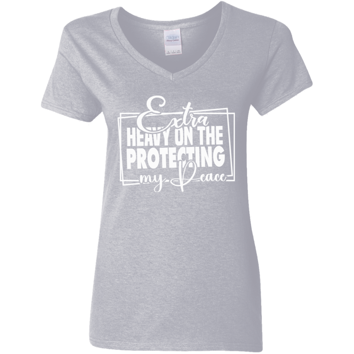 USA Cotton V-Neck T-Shirt - Sustainable and Stylish Design