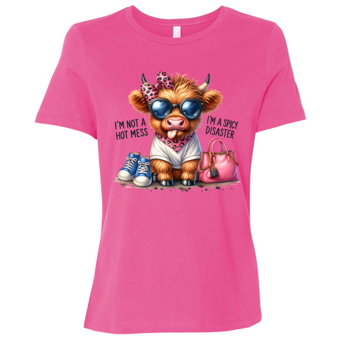 I'm Not a Hot Mess, I'm a Spicy Disaster | Women's Relaxed Fit Tee