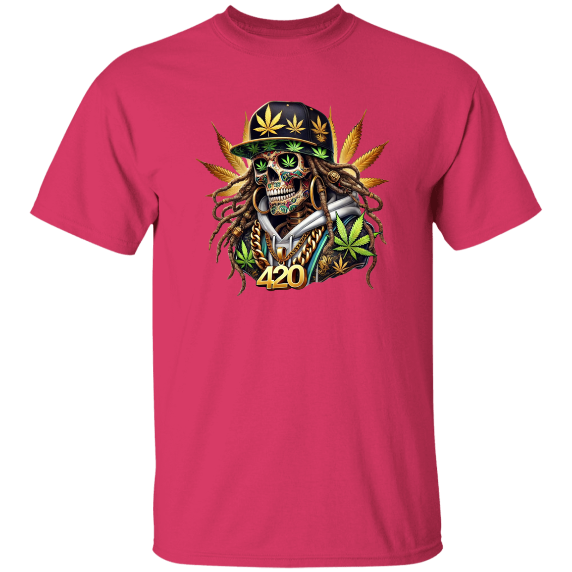 420 Skeleton 5.3 oz. T-Shirt