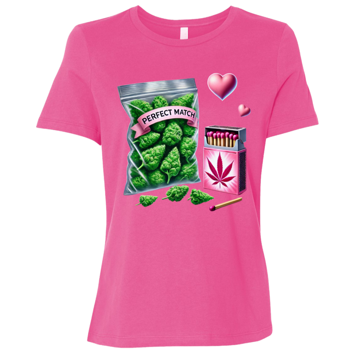 Perfect Match Ladies Relaxed Jersey Short-Sleeve T-Shirt
