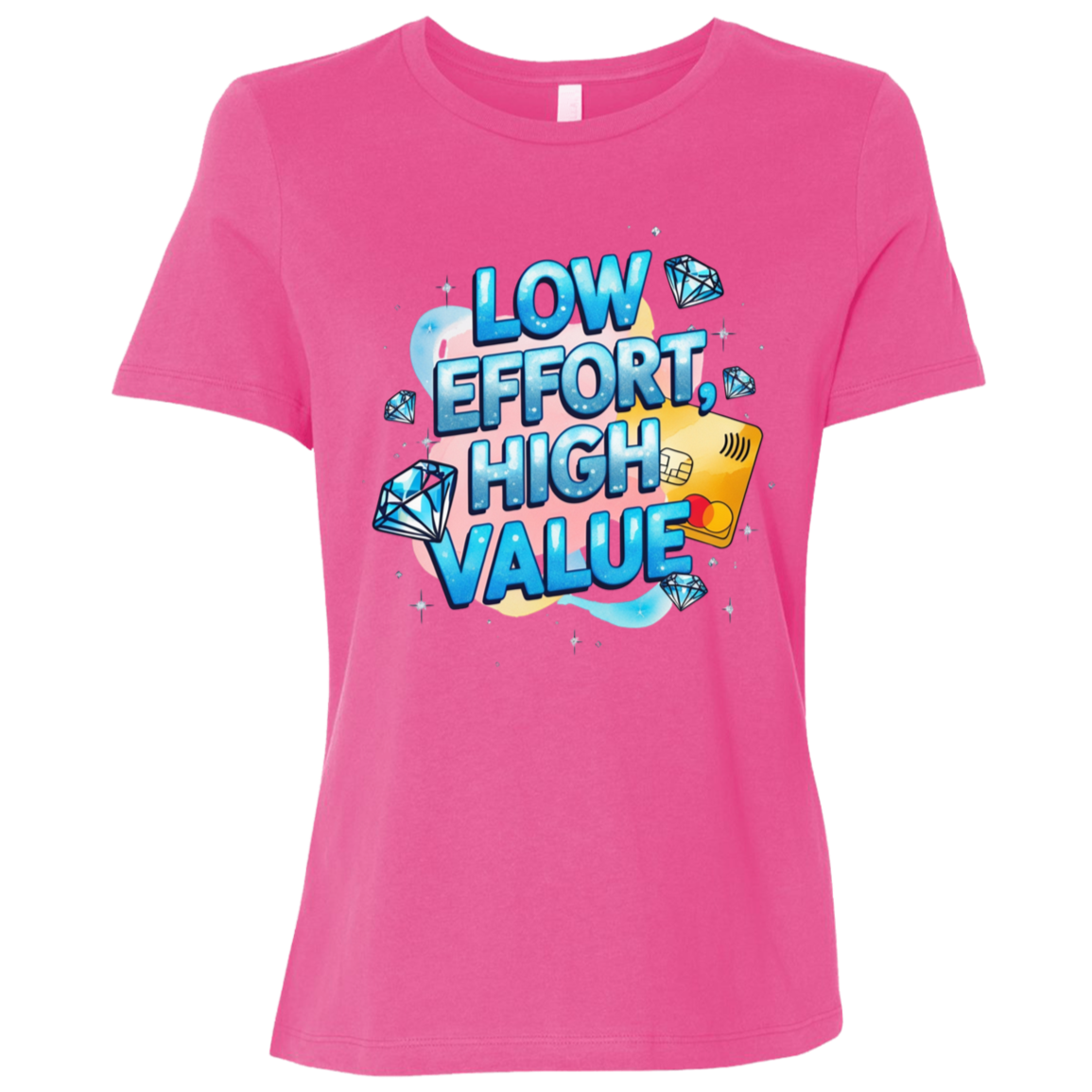 Low Effort High Value Ladies Relaxed Jersey Tee