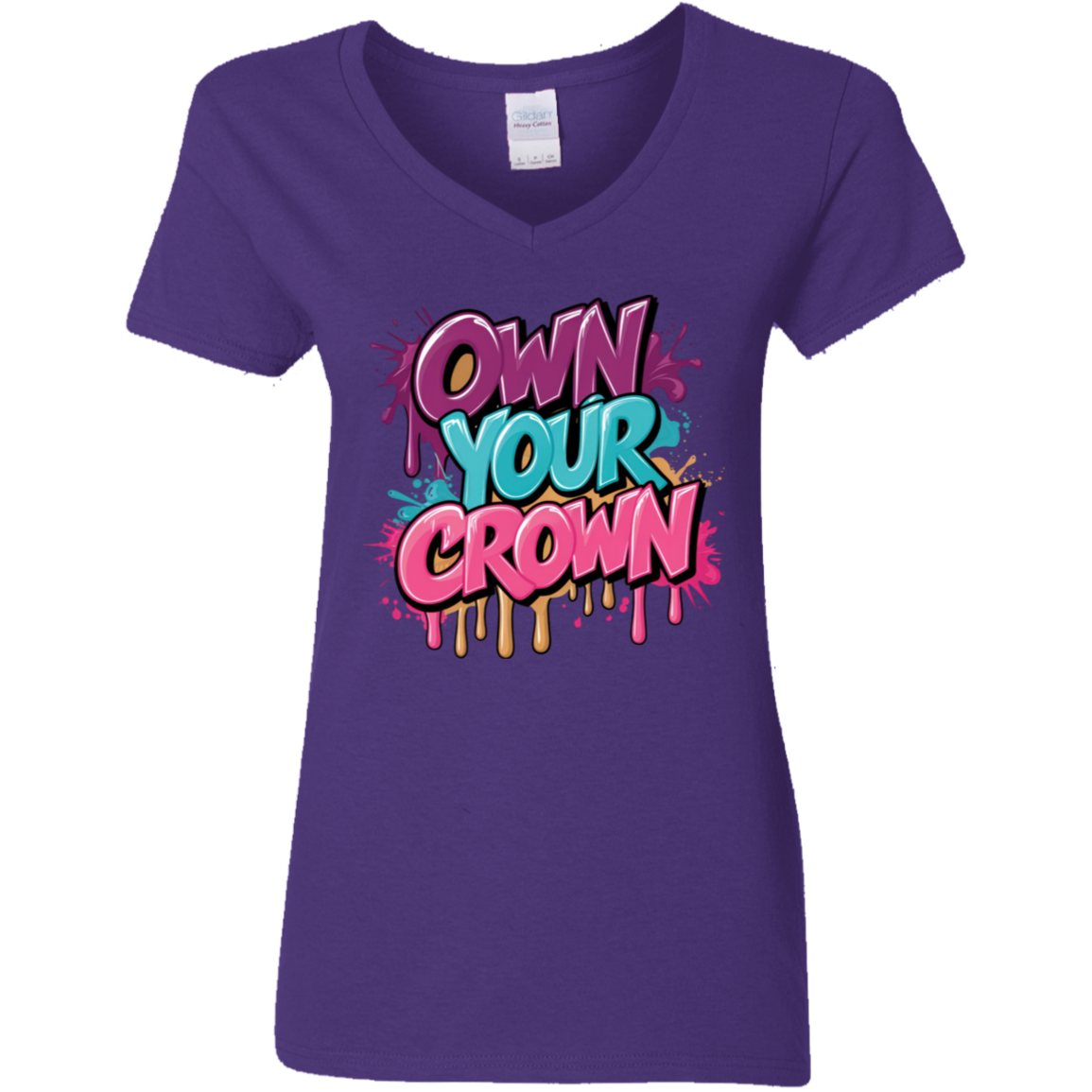 Own Your Crown Women's V-Neck T-Shirt