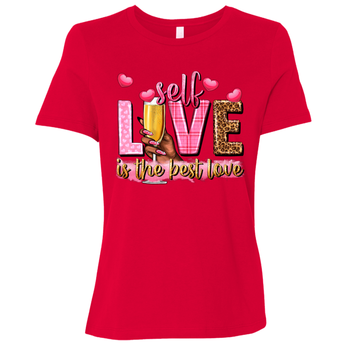 Bella + Canvas Ladies Relaxed Jersey Short-Sleeve T-Shirt