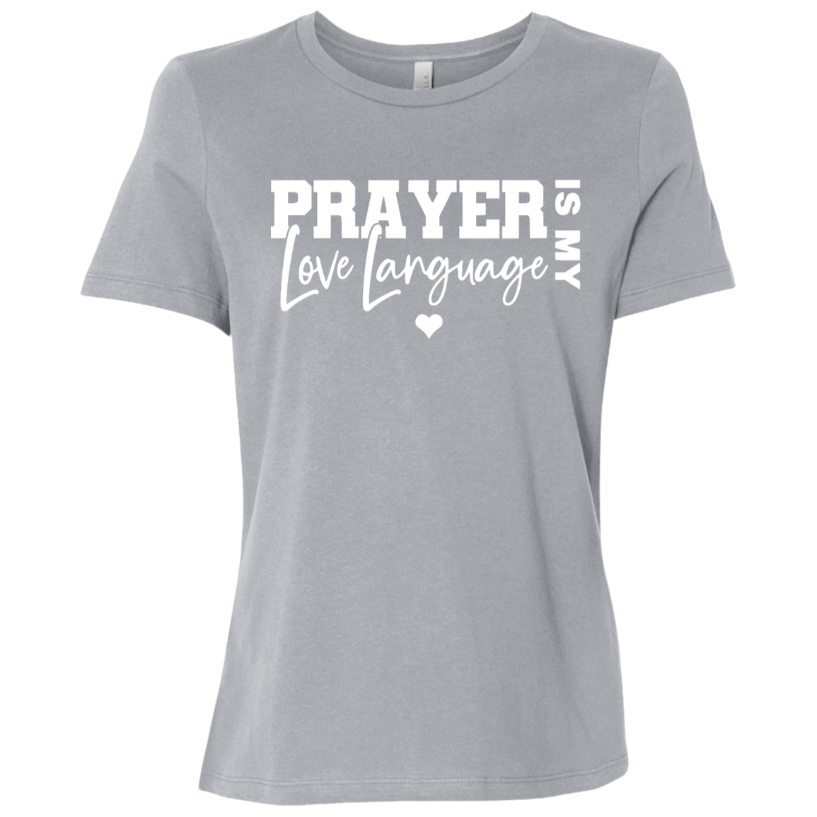 Prayer Is My Love Language Relaxed Jersey T-Shirt