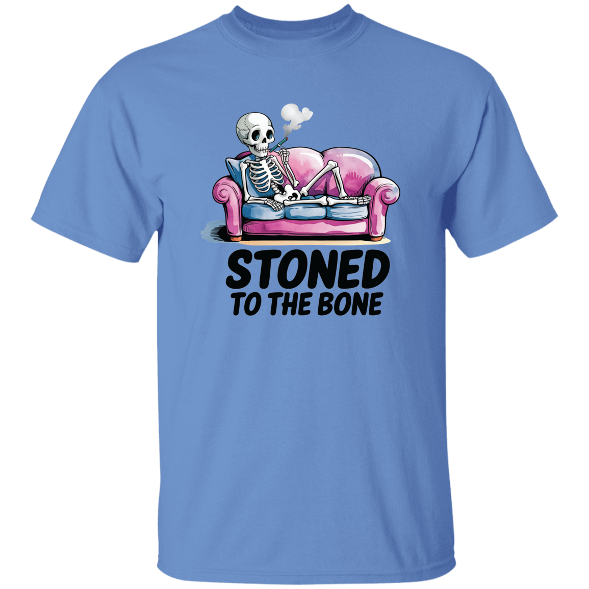 Stoned To The Bone Men's Heavyweight Graphic Tee