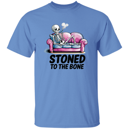 Stoned To The Bone Men's Heavyweight Graphic Tee