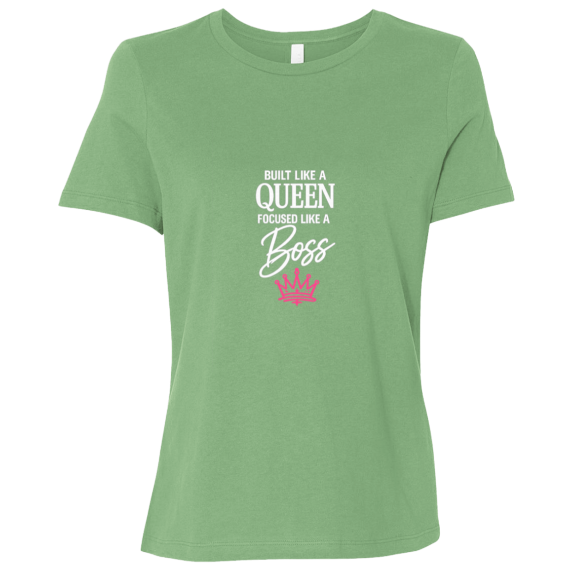 Built Like a Queen Focused Like a Boss Tee