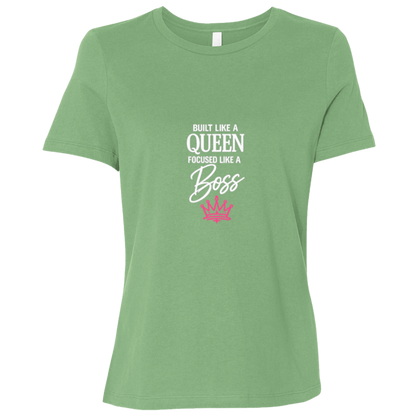 Built Like a Queen Focused Like a Boss Tee