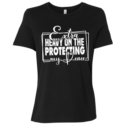 Casual Comfort Missy Fit Cotton Tee - Neutral Colors