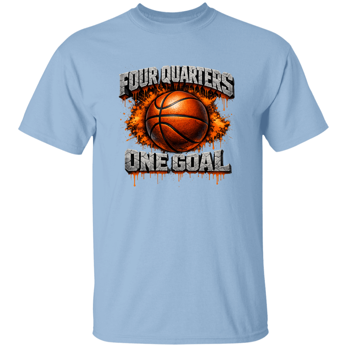 Four Quarters One Goal  5.3 oz T-Shirt