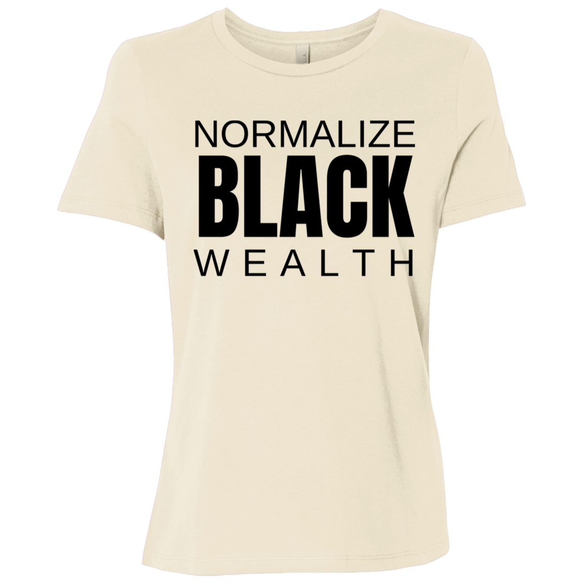 Normalize Black Wealth Tee