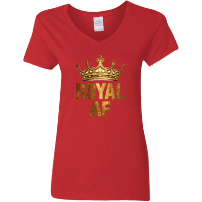 Royal AF V-Neck Tee