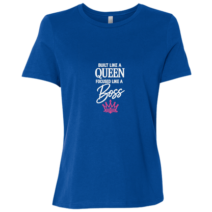 Built Like a Queen Focused Like a Boss Tee