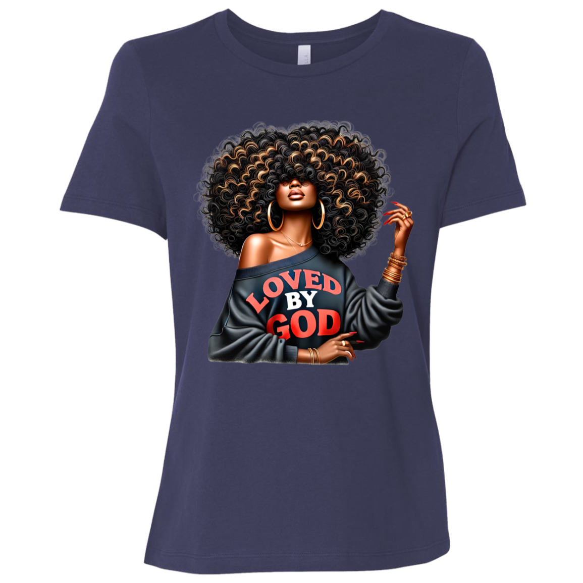 Loved by God Relaxed Jersey Short-Sleeve T-Shirt
