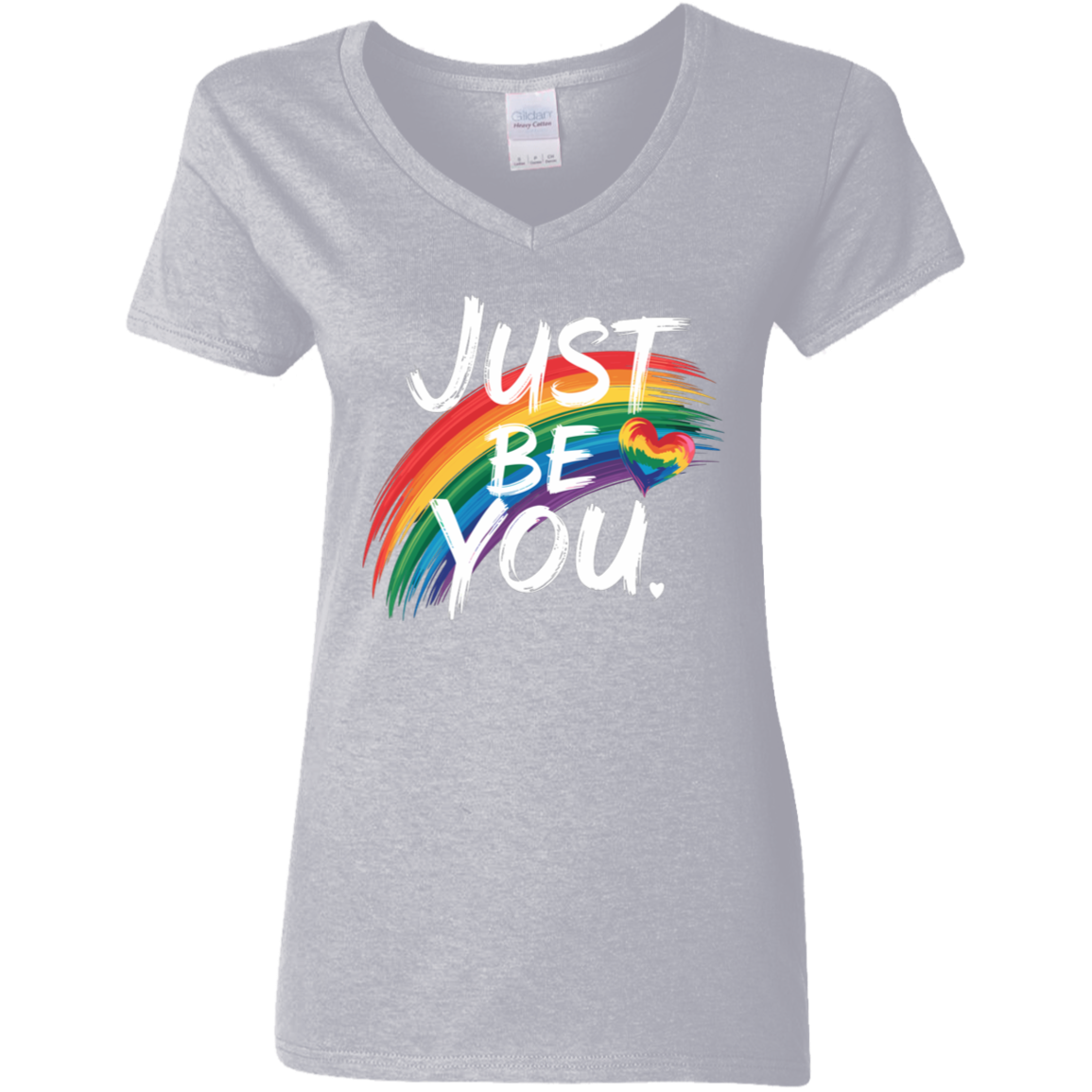 Gildan Ladies' 5.3 oz. V-Neck T-Shirt
