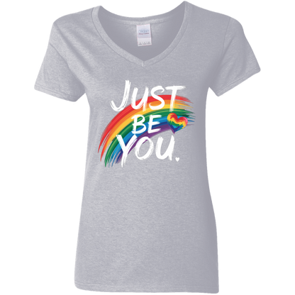 Gildan Ladies' 5.3 oz. V-Neck T-Shirt