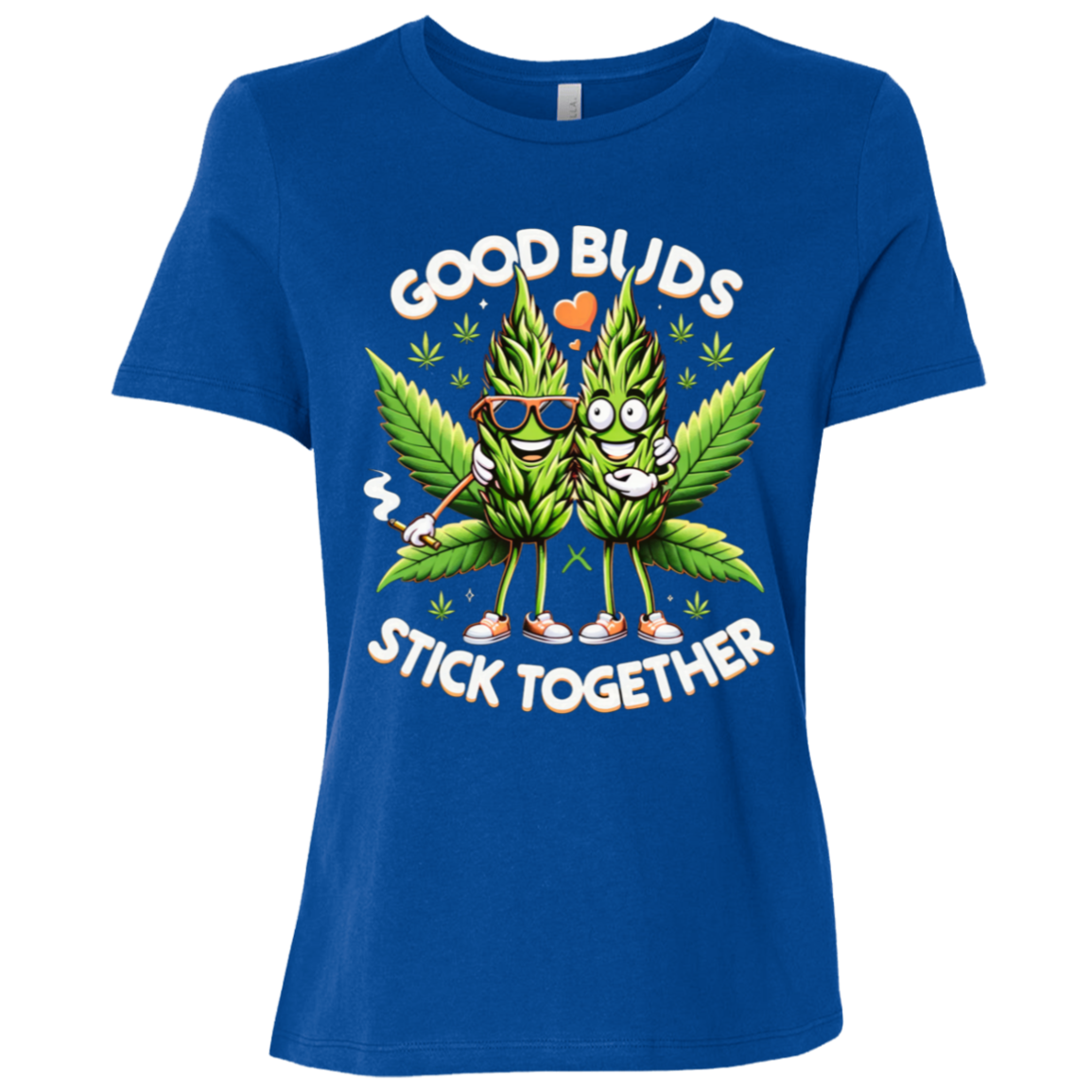 Good Buds Ladies Relaxed Jersey Short-Sleeve T-Shirt