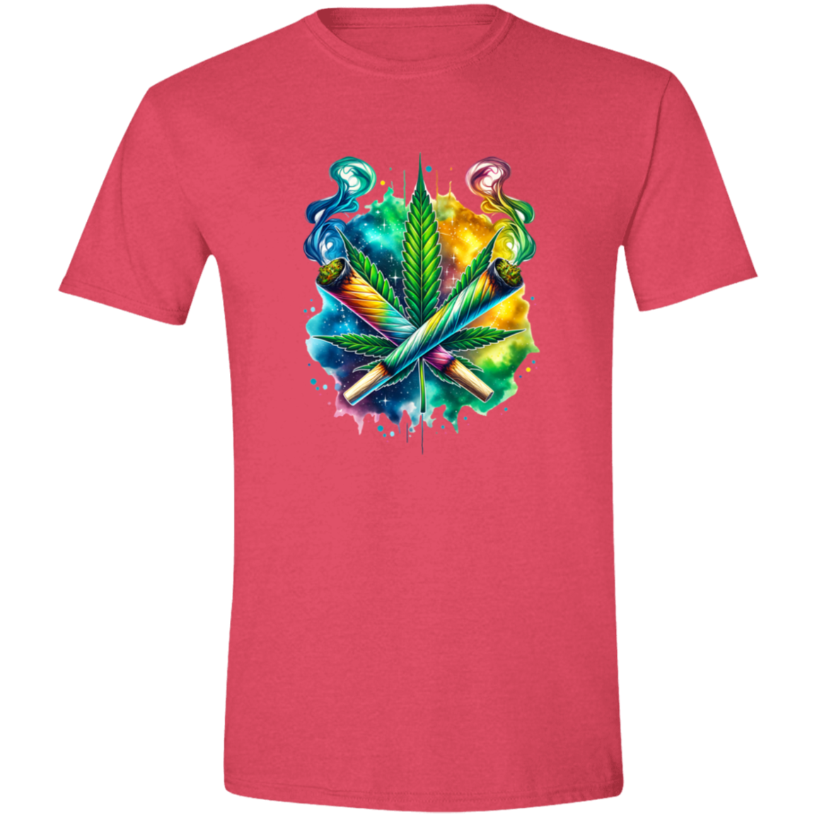 Colorful Bud Men's Softstyle Tee