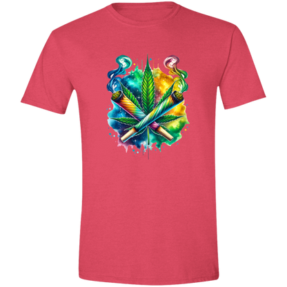 Colorful Bud Men's Softstyle Tee