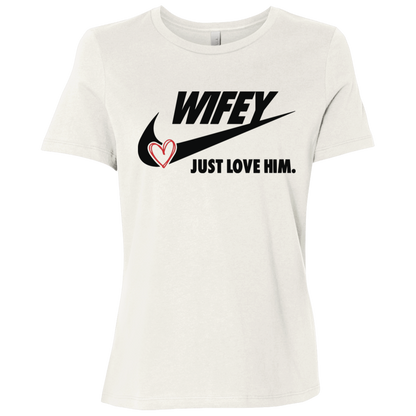 Wifey Just Love Him T-Shirt