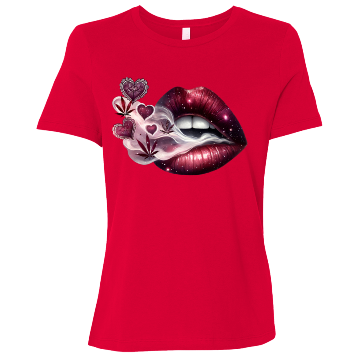 Cannabis Ladies' Relaxed Graphic Tee