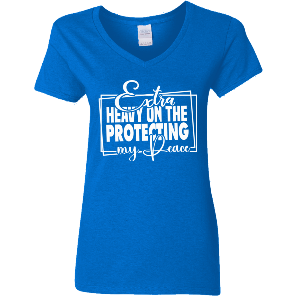 USA Cotton V-Neck T-Shirt - Sustainable and Stylish Design