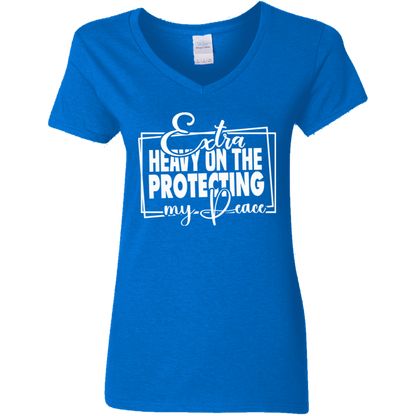 USA Cotton V-Neck T-Shirt - Sustainable and Stylish Design