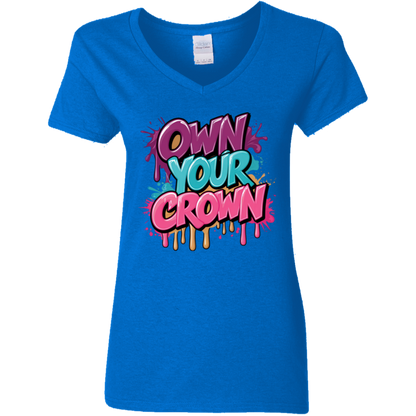 Own Your Crown Women's V-Neck T-Shirt