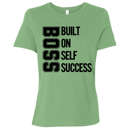 Boss Ladies Relaxed Jersey Short-Sleeve T-Shirt