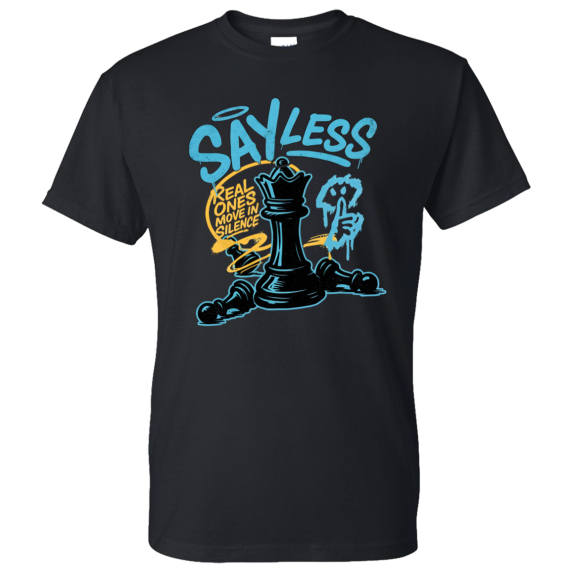 Say Less Men's DryBlend Short Sleeve Tee