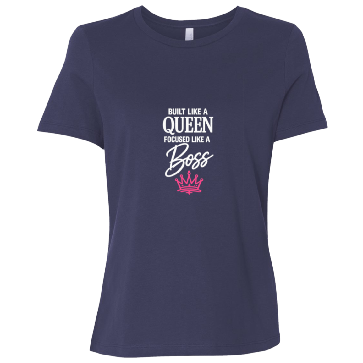 Built Like a Queen Focused Like a Boss Tee