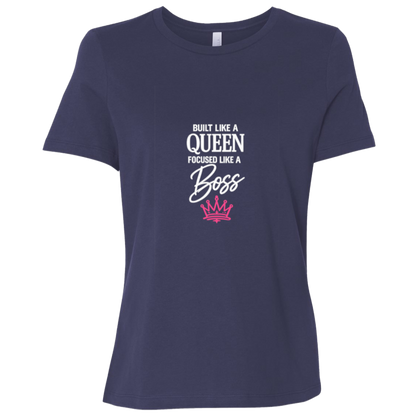 Built Like a Queen Focused Like a Boss Tee
