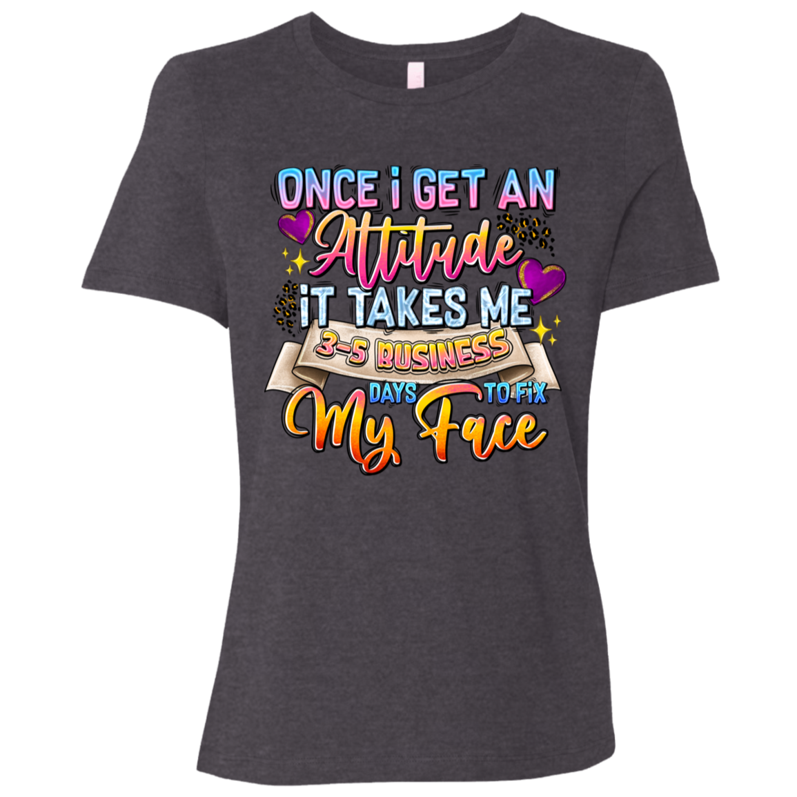Bella + Canvas Ladies Relaxed Jersey Short-Sleeve T-Shirt