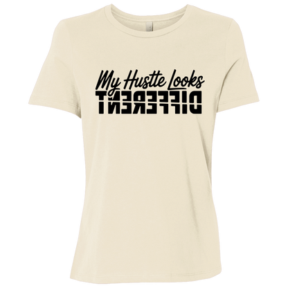 My Hustle Looks Different Ladies Relaxed Jersey Short-Sleeve T-Shirt