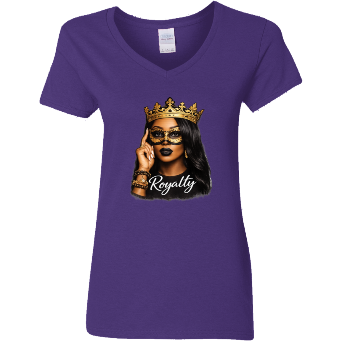 Royalty | Women's V-Neck Tee