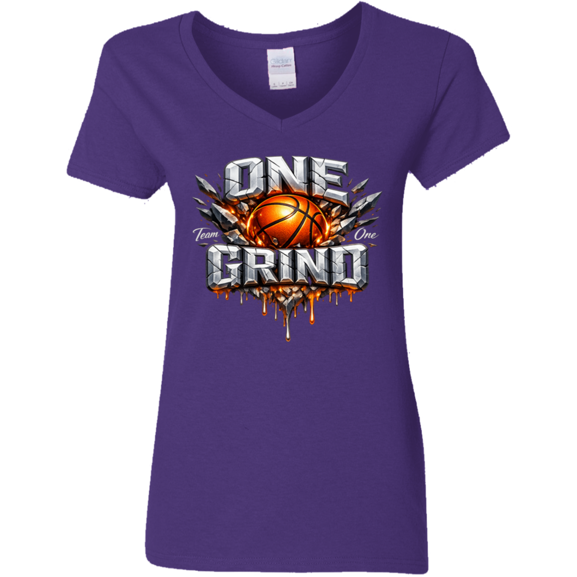 One Grind V-Neck T-Shirt