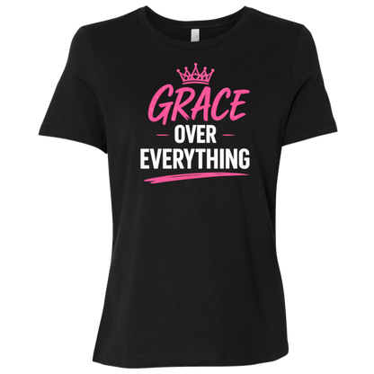 Grace Over Everything Women's Relaxed Fit T-Shirt