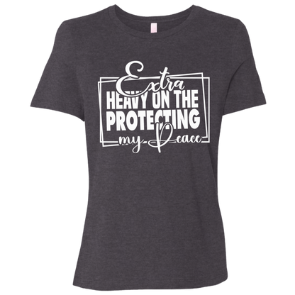 Casual Comfort Missy Fit Cotton Tee - Neutral Colors