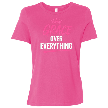 Grace Over Everything Women's Relaxed Fit T-Shirt