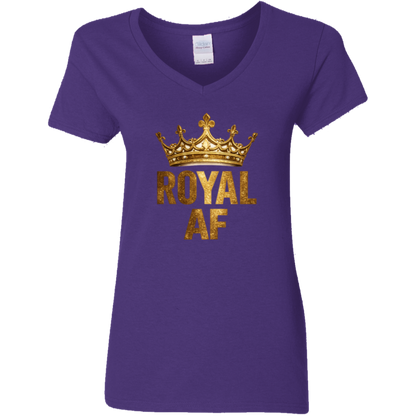 Royal AF V-Neck Tee