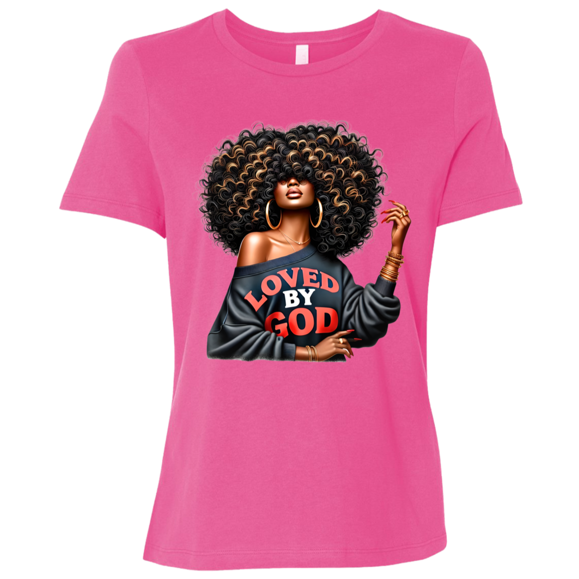 Loved by God Relaxed Jersey Short-Sleeve T-Shirt