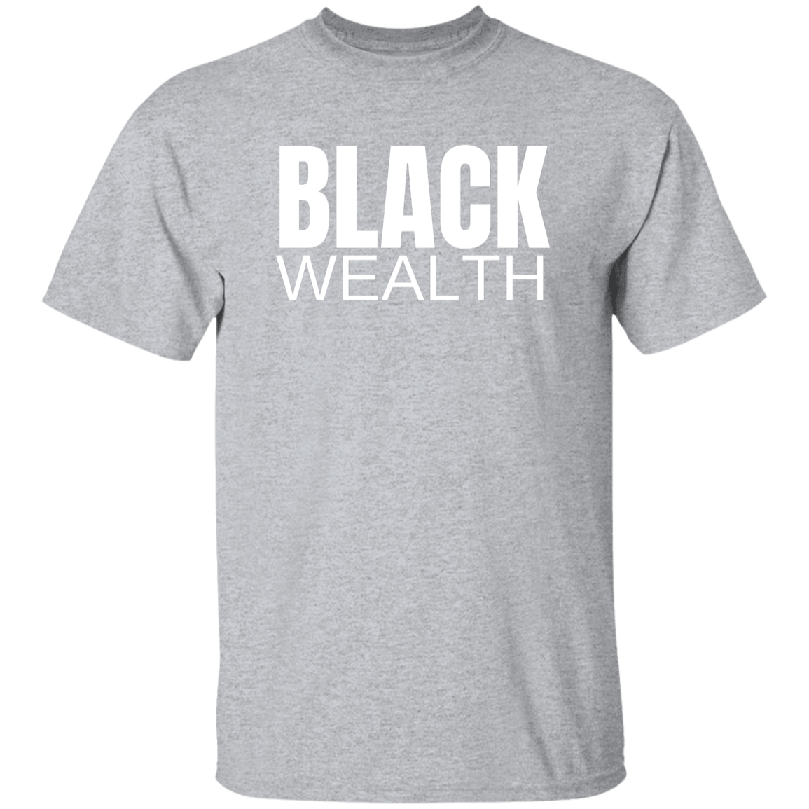 Black Wealth Men's Heavyweight T-Shirt
