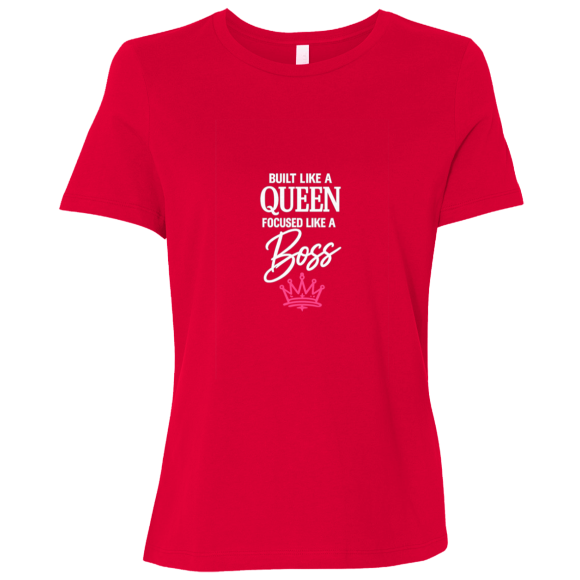 Built Like a Queen Focused Like a Boss Tee