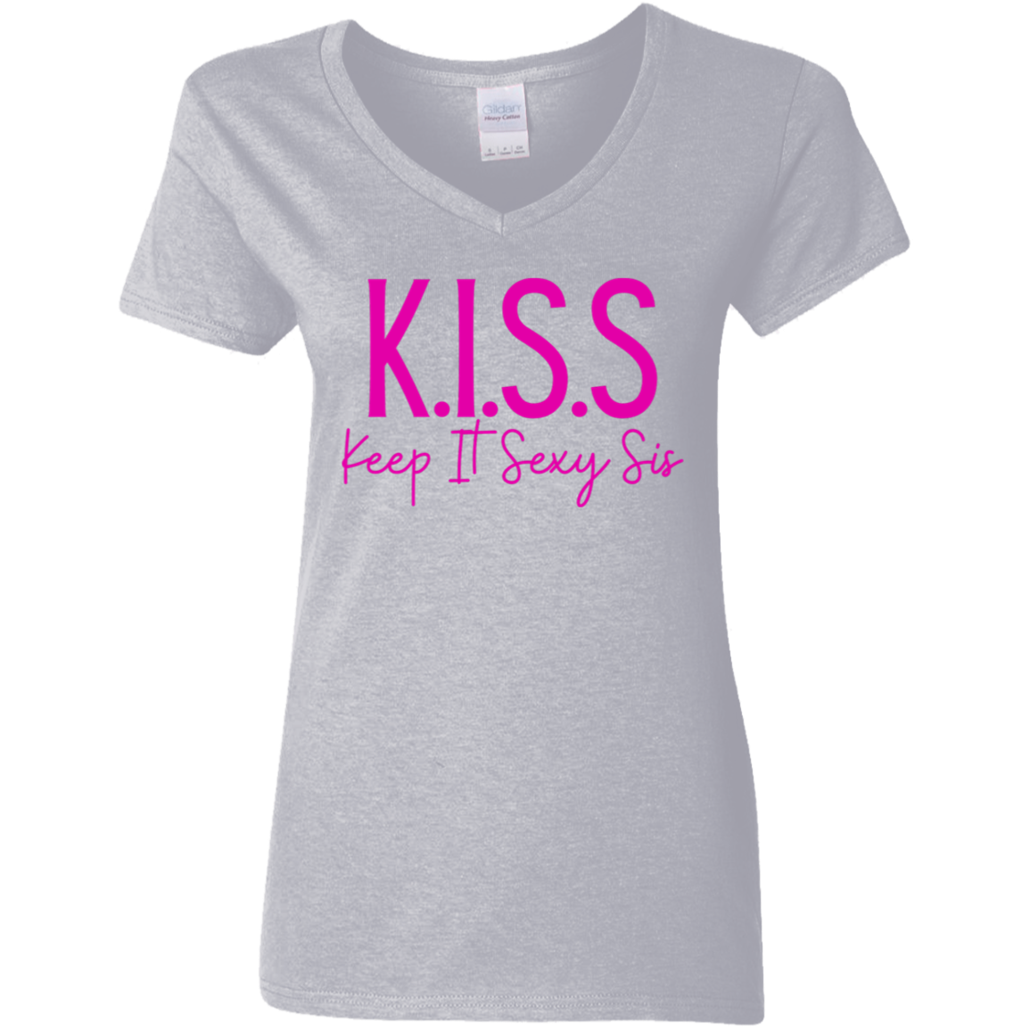 Gildan Ladies' 5.3 oz. V-Neck T-Shirt