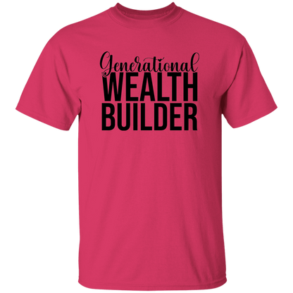 Generational Wealth Builder Men's 5.3 oz. T-Shirt